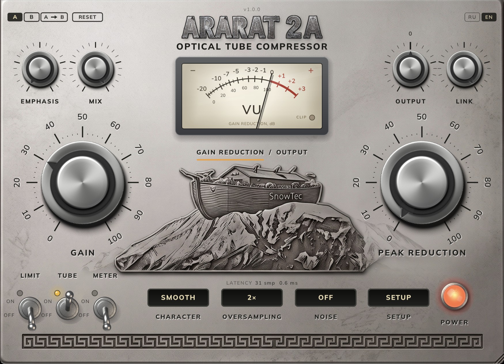 SnowTec ARARAT 2A — the panel