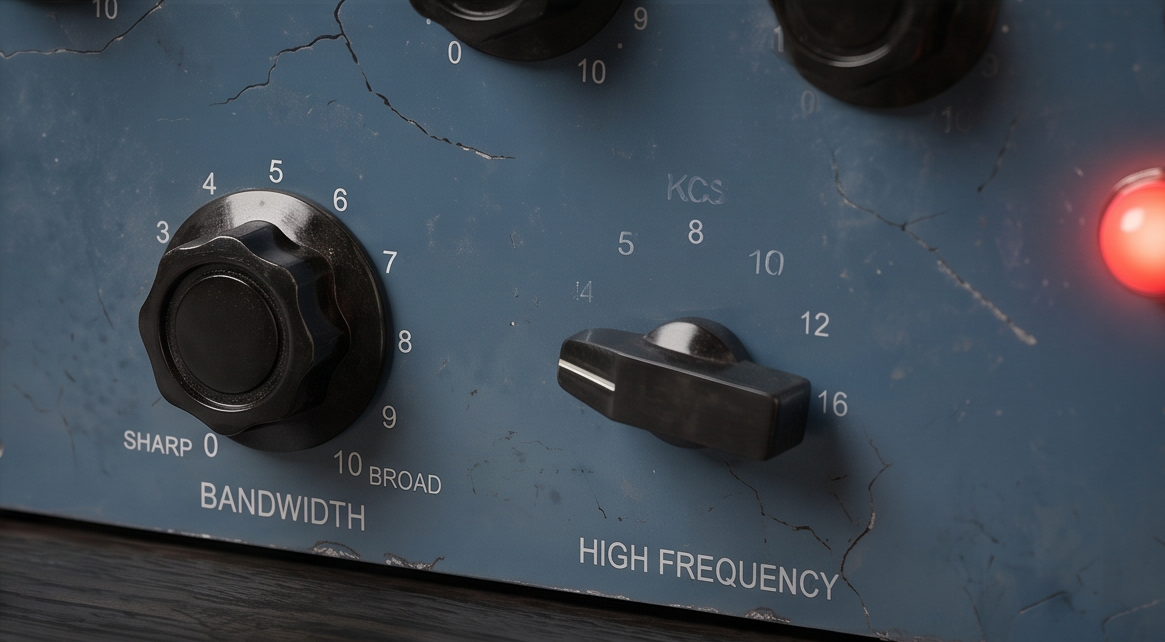 SnowTec PEQ-1 — controls close-up