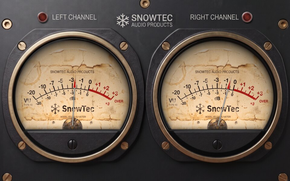 SnowTec ST-100 VU — бесплатный двойной VU-метр